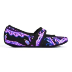 Nufoot Betsy Lou Purple Paisley